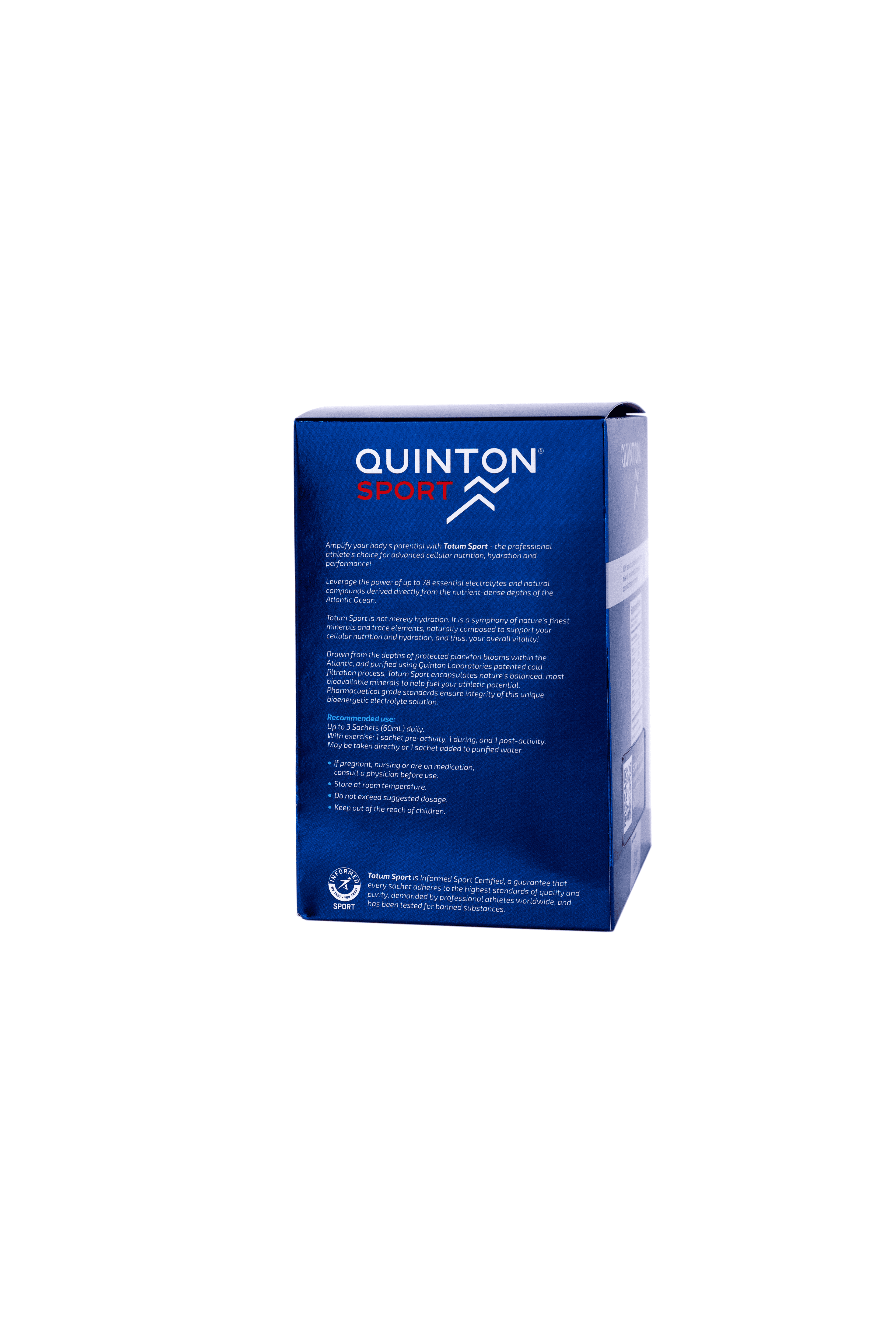 Quinton Totum Sport Hypertonic Electrolyte Supplement