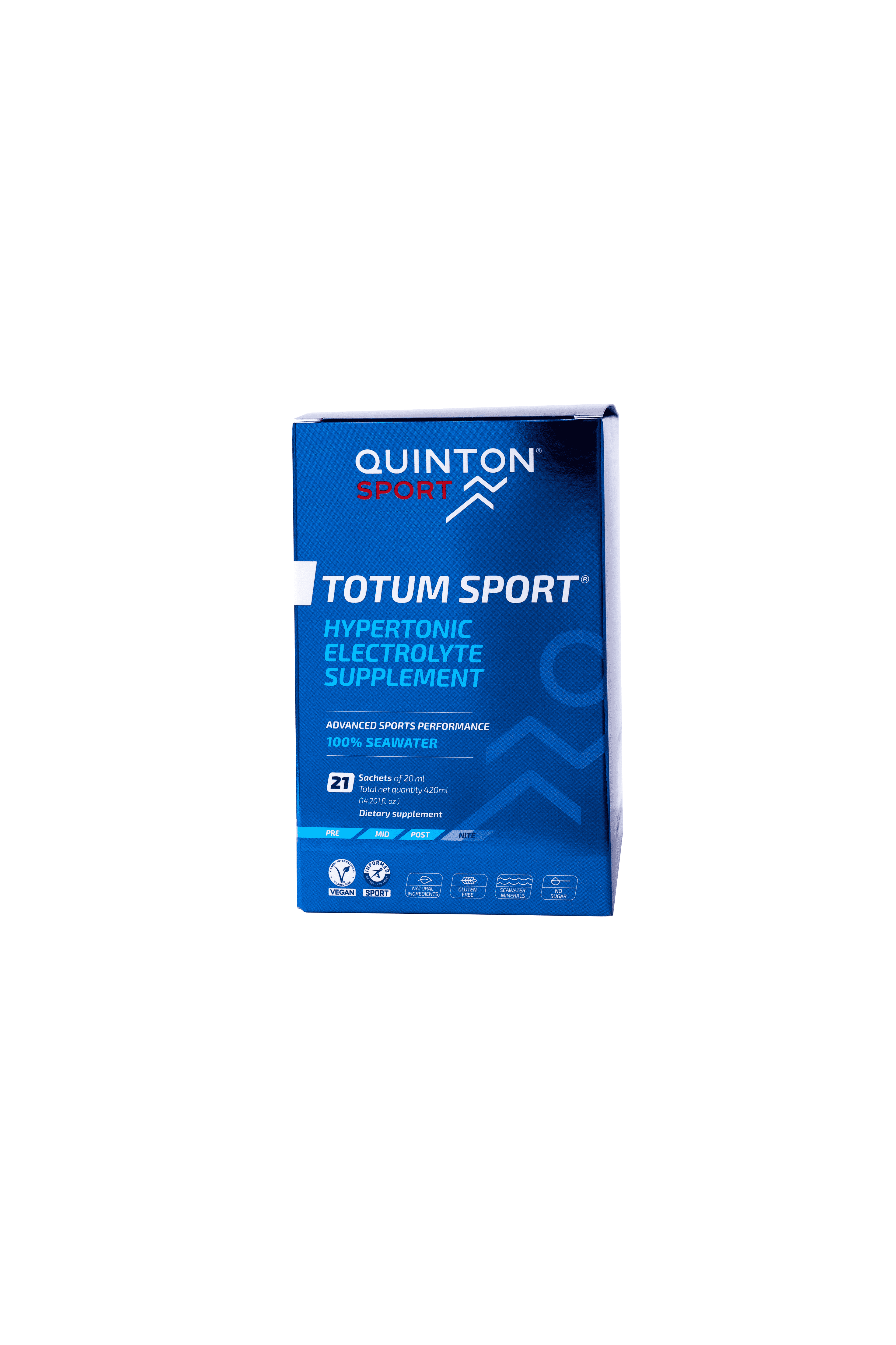 Quinton Totum Sport Hypertonic Electrolyte Supplement